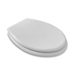 Imagen de TAPA W.C. Blanca Oval Herr. Acero