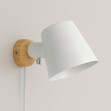 Imagen de APLIQUE 1 Luz E14 Aren Blanco Ø13x17cm Prof