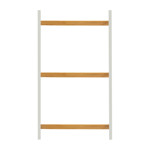 Imagen de MUEBLE 3 Estantes Bamboo/Bco. 45x32x80cm H