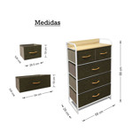 Imagen de PETIT Organizador LYRA 5 Cajones 58x29x99cm