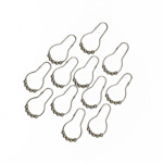 Imagen de ARGOLLAS Metalicas para Cortina de Baño 12 unid.