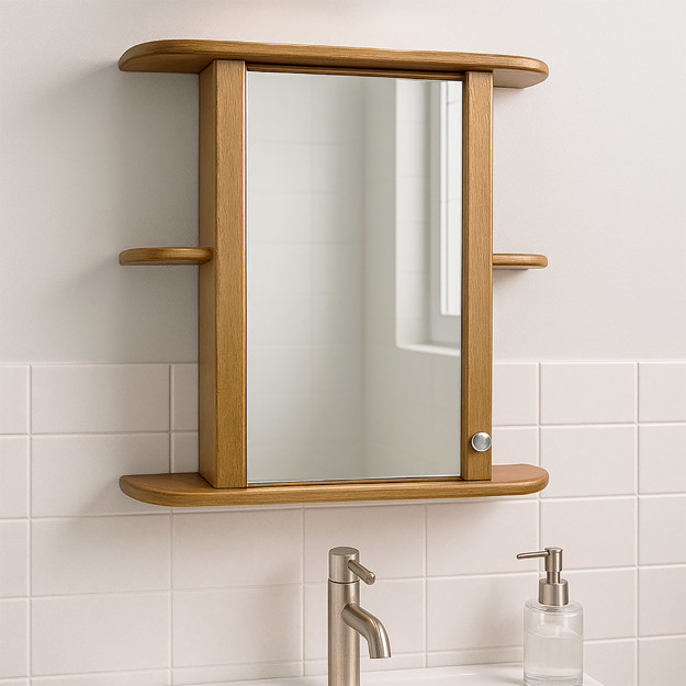 Imagen de BOTIQUIN Venecia Cerejeira 65cmx55cm h / 17