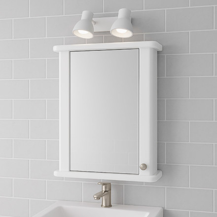 Imagen de BOTIQUIN Mallorca Blanco 49x56.5 cm