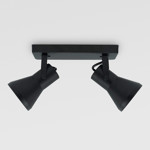 Imagen de SPOT 2 Luc E27 Eco Negro base 23x8cm
