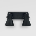Imagen de SPOT 2 Luc E27 Eco Negro base 23x8cm