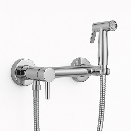 Imagen de DUCHA Higienica Monocomando Palito Rimontti 15cm