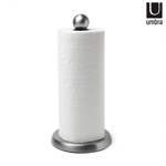 Imagen de SOPORTE Porta Rollo de Cocina Nickel Teadrop Ø17x34cm h