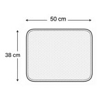 Imagen de TAPETE Liso Premium 38x50cm Mat Absorbente