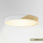 Imagen de PANEL Led 36W Neutro Blanco-Madera Ø40cm