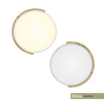 Imagen de PANEL Led 36W Neutro Blanco-Madera Ø40cm