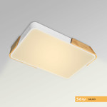 Imagen de PANEL LED 56W Calido Blanco-Madera 65x43cm