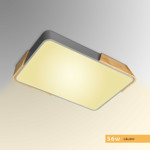 Imagen de PANEL LED 56W Calido Gris-Madera 65x43cm