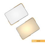 Imagen de PANEL LED 56W Calido Gris-Madera 65x43cm