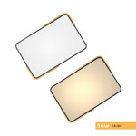 Imagen de PANEL LED 56W Calido Negro-Madera 65x43cm