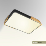 Imagen de PANEL LED 56W Neutro Negro-Madera 65x43cm