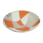 Imagen de Plafón 30cm. TEEN (Naranja) 2 Luces
