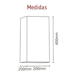 Imagen de COLGANTE Eco 1 Luz E27 20x20 /40cm H EGLO