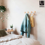 Imagen de PERCHERO Dotsy 7 Ganchos Bco/Natural UMBRA 43.2x10.5x17.2cm