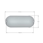 Imagen de LED Tortuga 12w Fría Blanca 16.8x6.7x4.5cm h