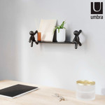 Imagen de REPISA Buddy Negro UMBRA 14x46cm