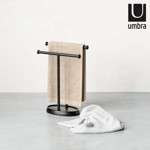 Imagen de TOALLERO de mesa Negro Doble UMBRA 11x26.5x9.5cm