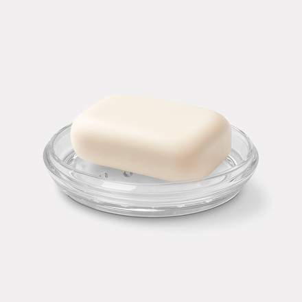 Imagen de JABONERA Oval Acrilico 14x9.5cm / 2.6cm H