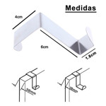 Imagen de Perchero Acero para Puerta Set x2