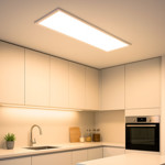Imagen de PANEL LED Rectangular Blanco 48w Cálido 30x120cm Dense