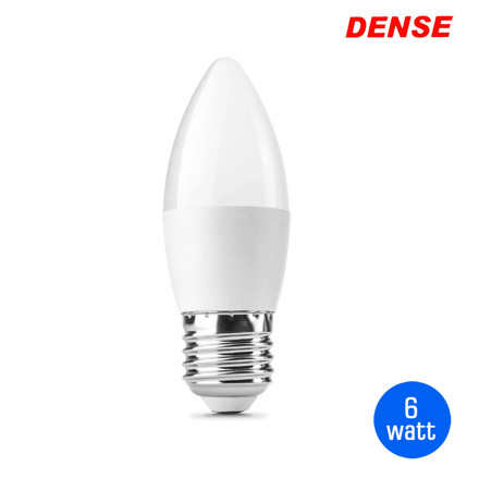 Imagen de LÁMPARA LED Vela 6w E27 Fría Dense