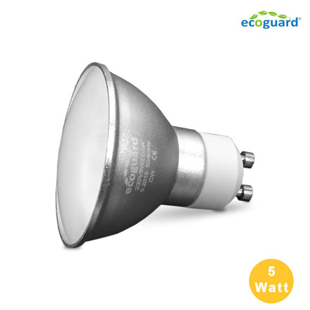 Imagen de LÁMPARA LED Dicroica GU10 5w Cálida Ecoguard