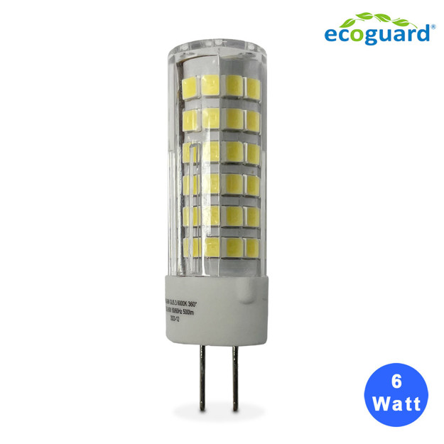 Imagen de LÁMPARA LED Bipin 6w Fría Ecoguard