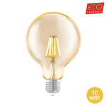 Imagen de LÁMPARA LED Globo Vintage Ambar 10w E27 Cálida Eco