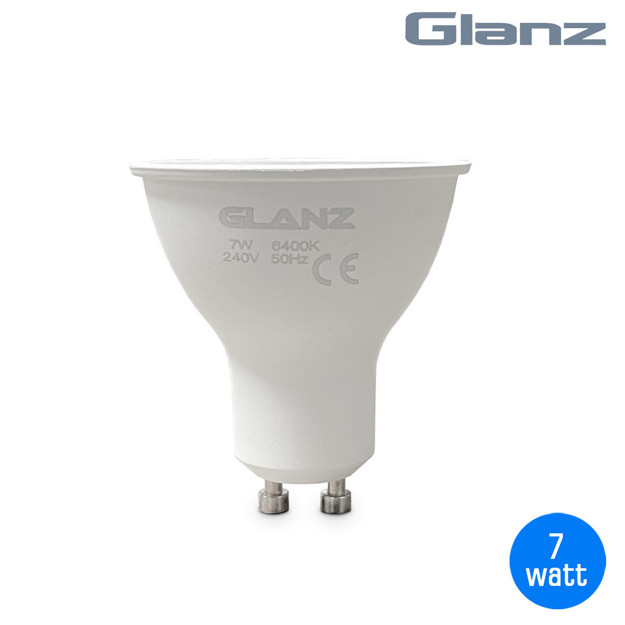 Imagen de LÁMPARA LED Dicroica GU10 7w Fría Glanz