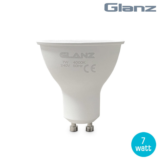 Imagen de LÁMPARA LED Dicroica GU10 7w Neutra Glanz