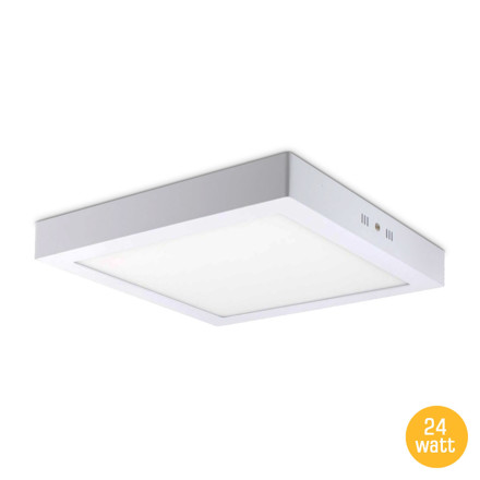 Imagen de PANEL LED Cuadrado Blanco 24w Cálido 28.5x28.5cm
