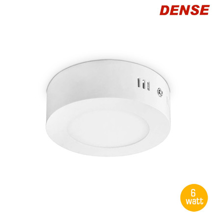 Imagen de PANEL LED Redondo Blanco 6w Cálido Ø11.8x3cm H Dense