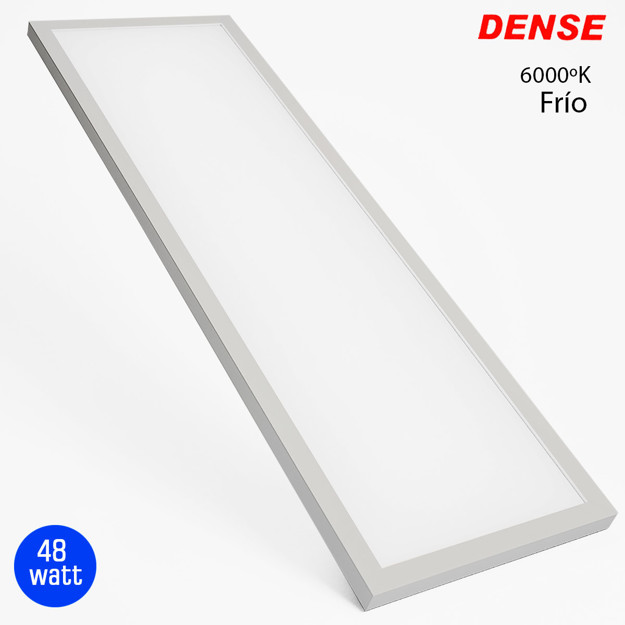 Imagen de PANEL LED Rectangular Blanco 48w Frío 30x120cm Dense