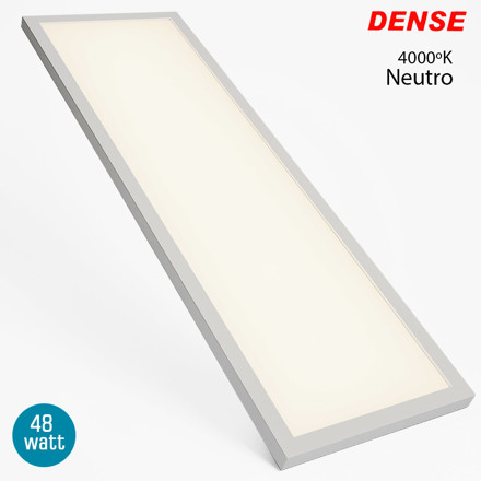 Imagen de PANEL LED Rectangular Blanco 48w Neutro 30x120cm Dense