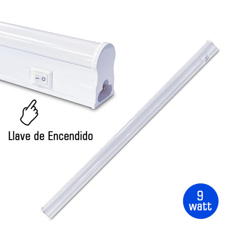 Imagen de ARTEFACTO LED T5 9w Luz Frío 60cm