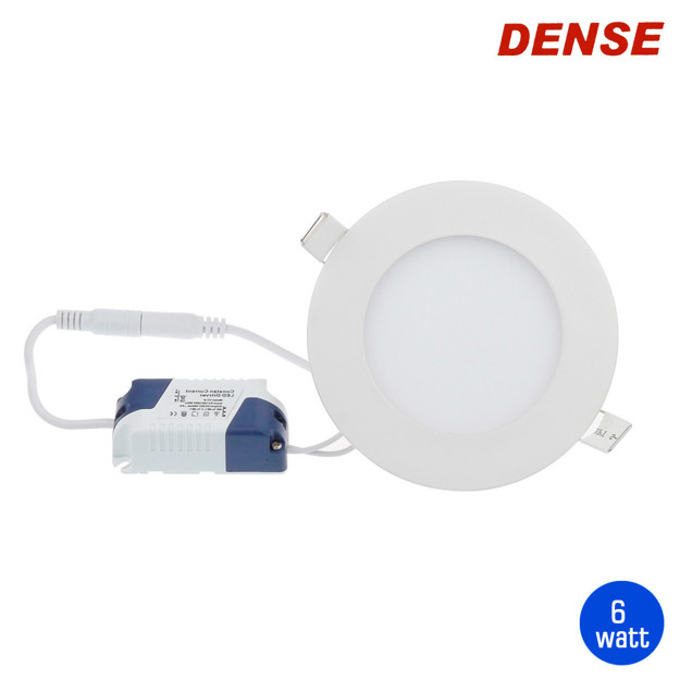 Imagen de PANEL LED Embutir Redondo Blanco 6w Frío Ø12cm Dense