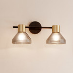 Imagen de Spot BARDOT 2 Luces E14 Oro con Tulipa