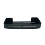 Imagen de REPISA Simple Toronto Aluminio Negra 32x12.5x4.5cm