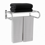 Imagen de TOALLERO Repisa Hotelero Cromado 53.5x19x30cm Prof.