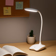 Imagen de LAMPARA de Escritorio Recargable Led 4.6w Blanca Tacti Luz Fria
