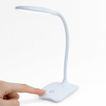 Imagen de LAMPARA de Escritorio Recargable Led 4.6w Blanca Tacti Luz Fria