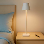 Imagen de LAMPARA de Escritorio Recargable Led 5w Blanca Pant. Lisa Luz Variable - Tacti