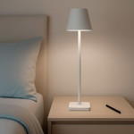 Imagen de LAMPARA de Escritorio Recargable Led 5w Blanca Pant. Lisa Luz Variable - Tacti