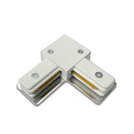Imagen de CONECTOR para Riel Tipo "L" Blanco