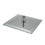 Imagen de ROSETON Cuadrado Acero Chiara 20x20cm