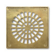 Imagen de REJILLA c/Marco 15x15 Bronce Pulido Inyectada